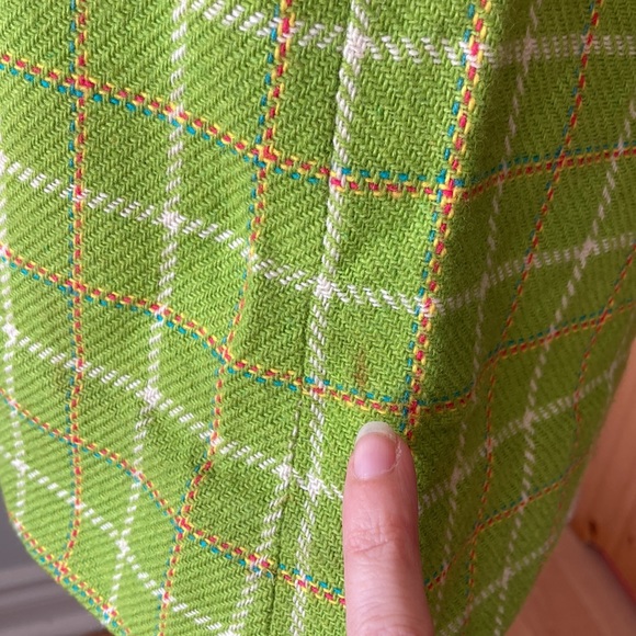 Vintage green plaid tank - Picture 8 of 8